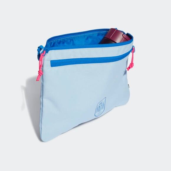 Adidas Spain Sacoche Soccer Pouch Blue - Picture 1 of 9